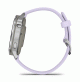 Venu 4 - 41 mm Silver with Periwinkle Silicone Band - 010-03013-01 - Garmin
